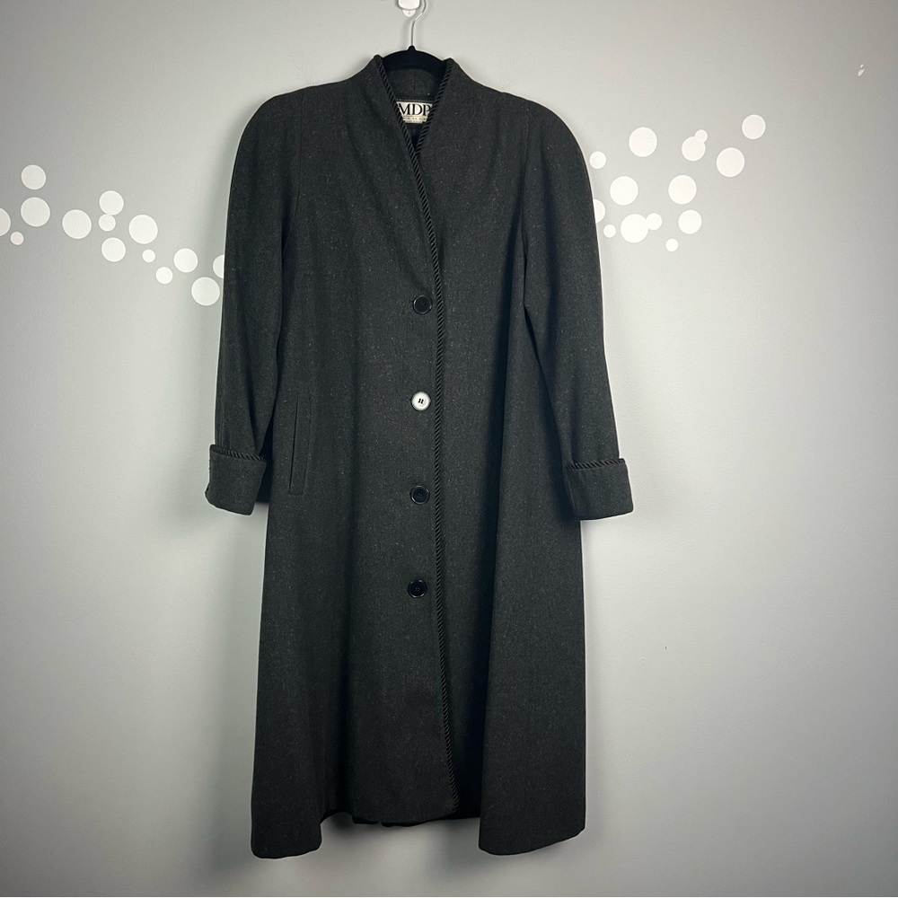 MDP Mario De Pinto Vintage Long Wool Coat